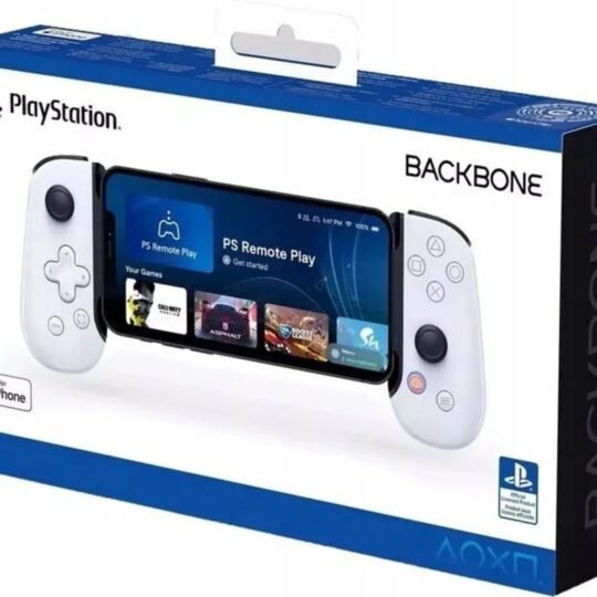 Manette de Jeu Backbone pour iPhone – Coloris Blanc Style PS5